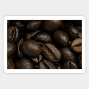 Image: Coffee beans (close) Sticker